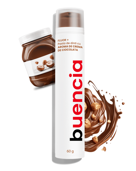 Zahnpasta mit Schokoladencremegeschmack