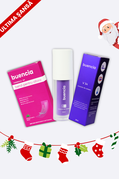 Buencia Concealer + Buencia Whitening Strips