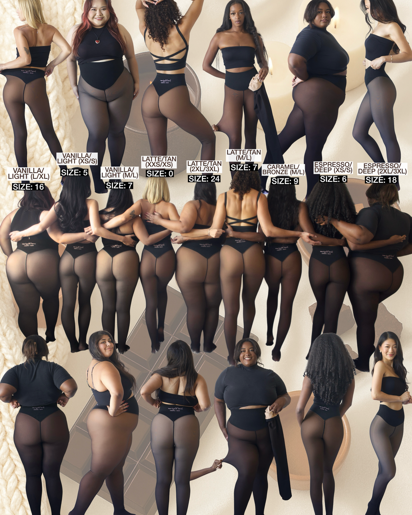 THE GLOW UP TIK TOK VIRAL LEGGINGS